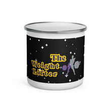 Load image into Gallery viewer, The Weight lifter Enamel Mug
