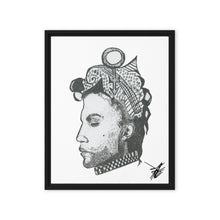 Load image into Gallery viewer, Prince Framed canvas

